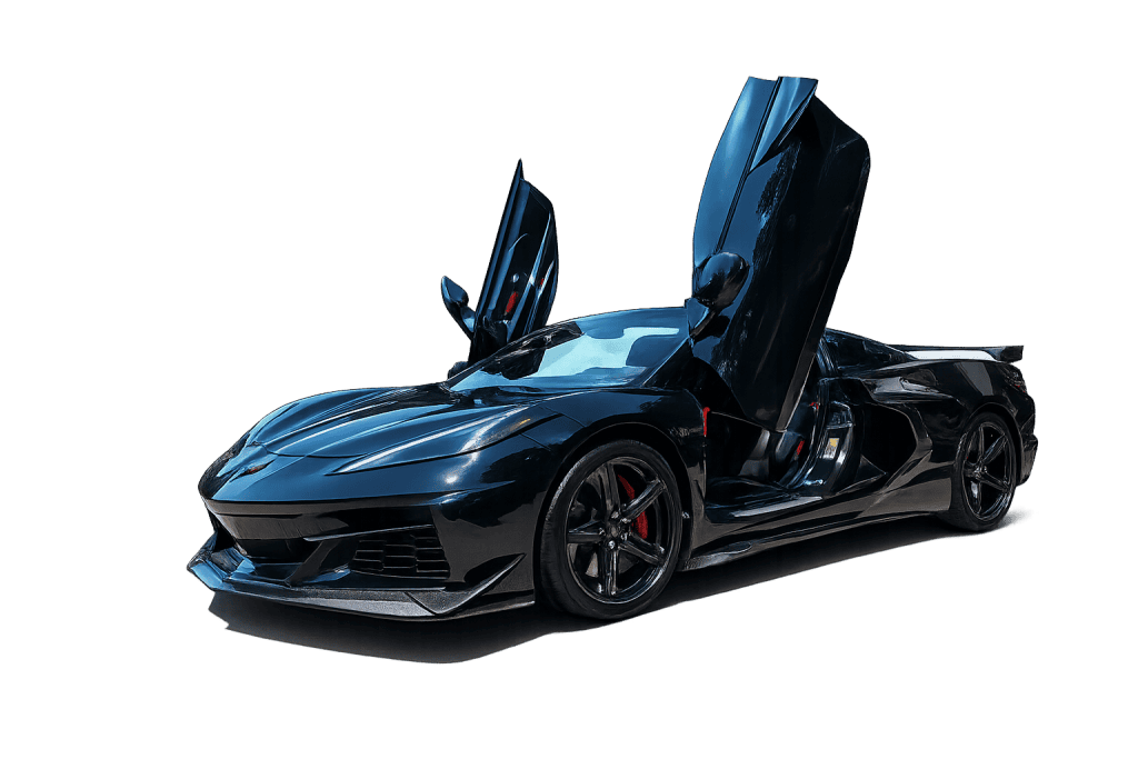 C8 Corvette Z06 Lambo Doors | V2 Vertical Door Kit